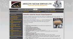 Desktop Screenshot of absolutevacuum.co.nz